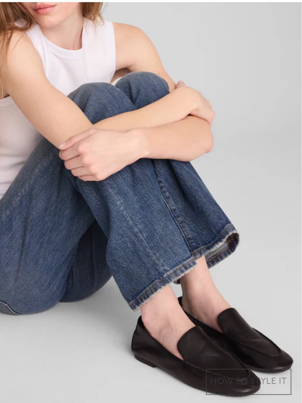 Madewell The Dolli Glove Loafer — True Black Women’s Leather Loafers